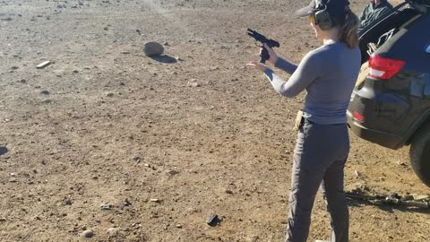 Redding 11/26/20 - Dee with Beretta 92FS vid1