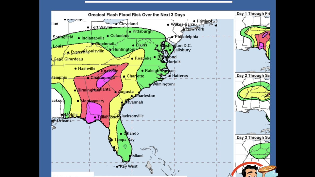 Tracking Hurricane Helene with life-threatening impacts to the southeast United States