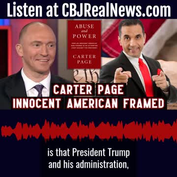 Carter Page Shares how President Trump Stays Focused no Matter the Odds!