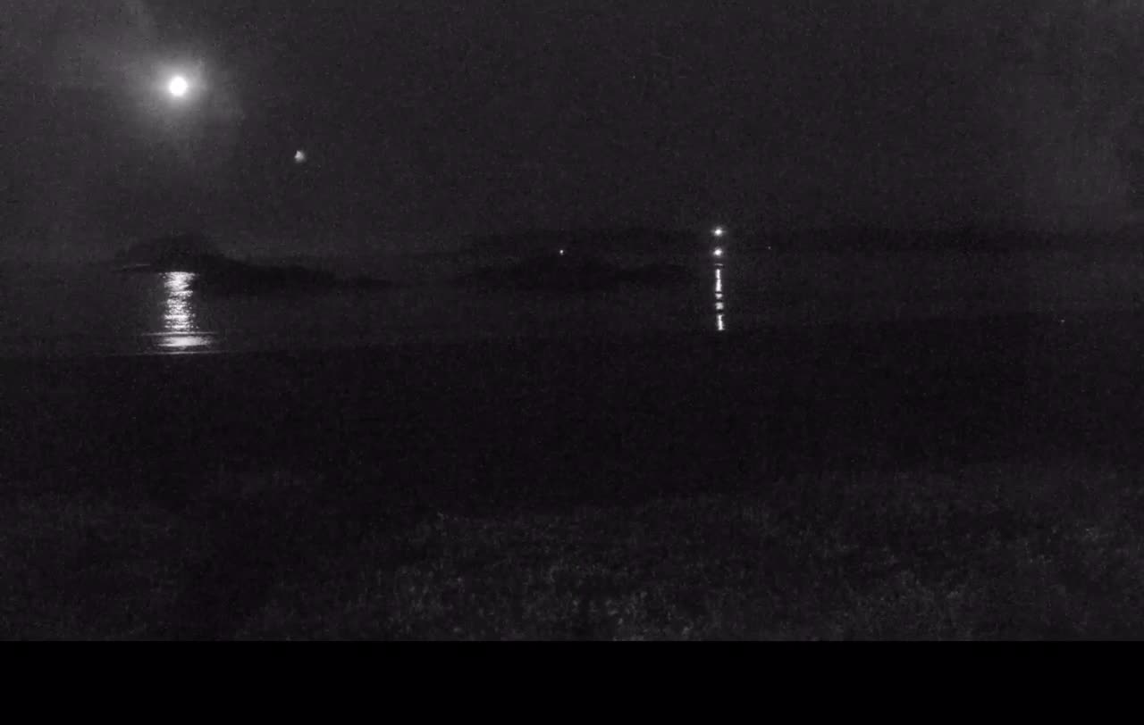 Strange Moon and Object nearby