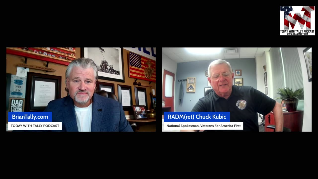 Episode 250 | Rear Admiral Chuck Kubic,, US Navy Ret., - National Security Policy Advisor to President Trump