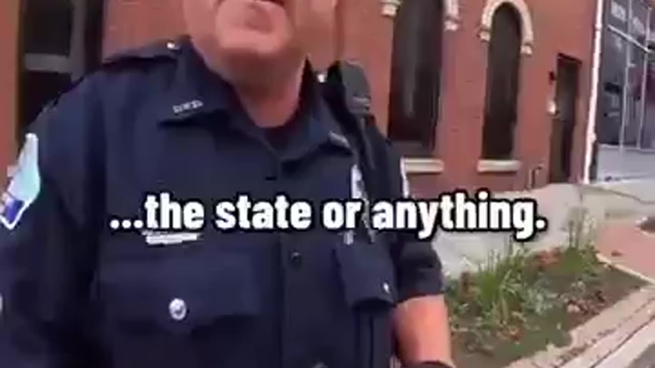 Cop Gives Old Man A Break