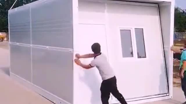 Instant container home built in minutes