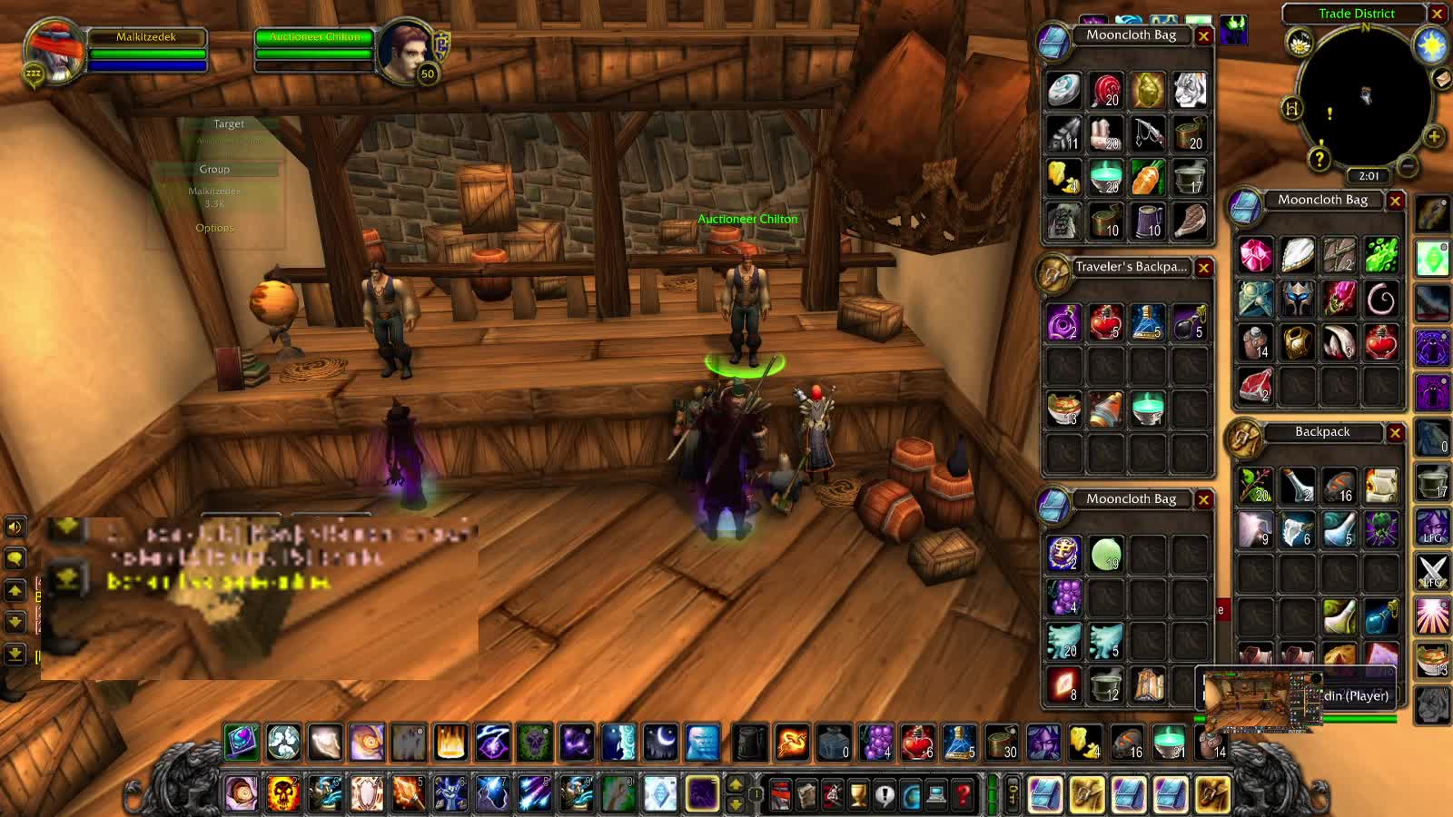 World of Warcraft Classic Shadow in Scholo the dungeon