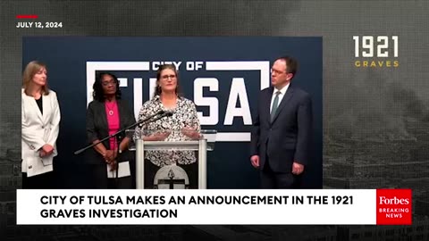 BREAKING NEWS- Tulsa Mayor GT Bynum Makes Major Announcement In 1921 Graves Investigation