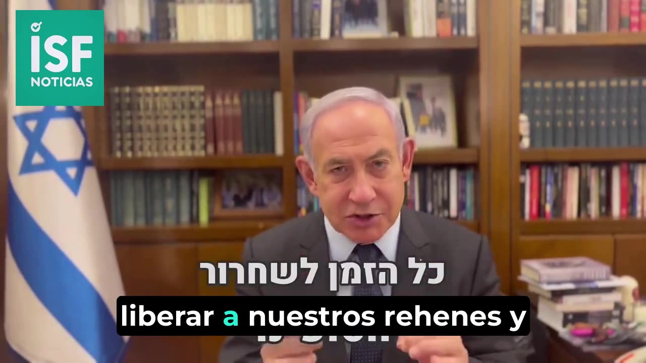 Netanyahu: No habrá liberación masiva de prisioneros; alto el fuego por acuerdo de rehenes
