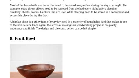 Start Your Own Home Woodworking Business Today