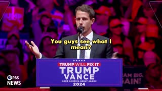 Comedian Tony Hinchcliffe took the stage at Trump's Madison Square Garden rally and endorsed Trump