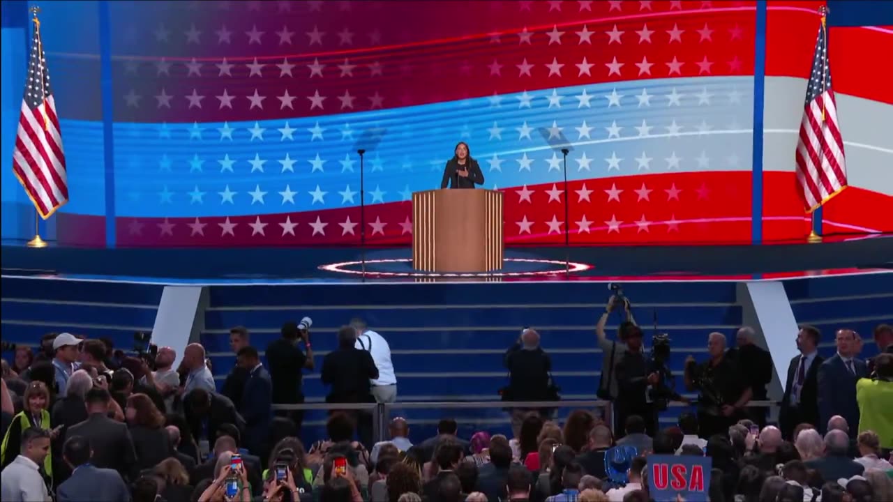 Alexandria Ocasio-Cortez Speaks at the DNC (Day 1)