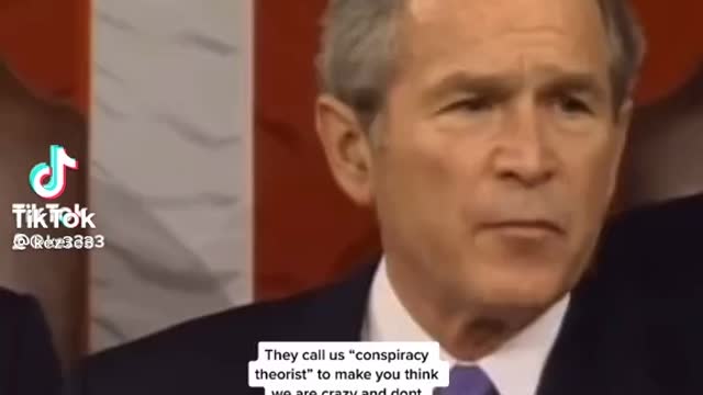 George Bush talking about clones