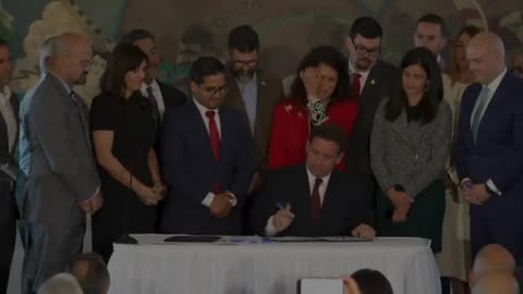 Gov DeSantis Signs A Bill That Designates Nov 7 As Victims Of Communism Day