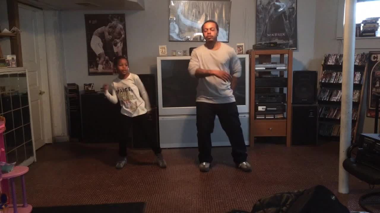 Best Daddy Daughter routine ever