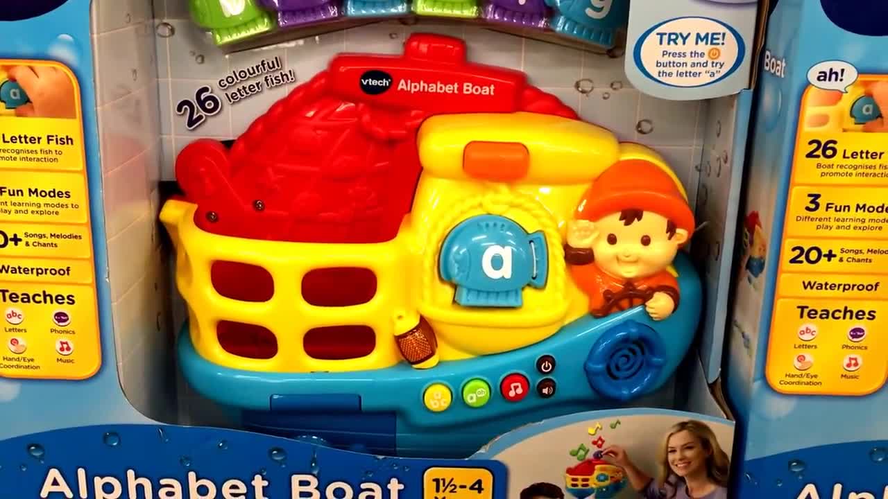 Alphabet Boat Toy