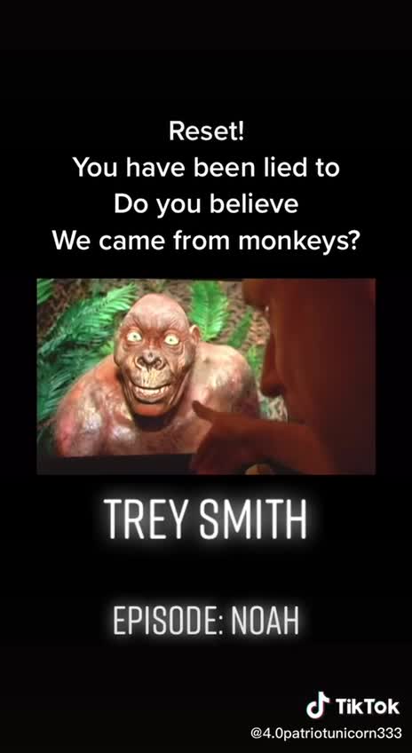 Proof we didn't come from apes