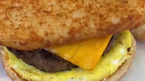 Egg Cheese Beef Burger Tutorial