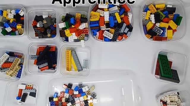 Sorting Lego 2x2s and up