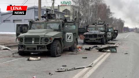 Russian Convoy DESTROYED by Ukrainian Army