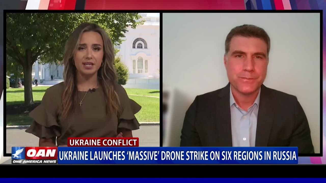 Ukraine Launches 'Massive' Drone Strike on Six Regions in Russia