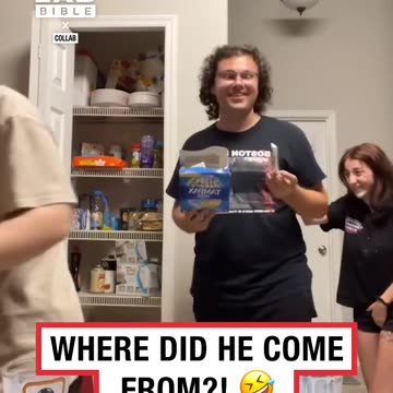 Woman spills milk out from mouth and noise 😂