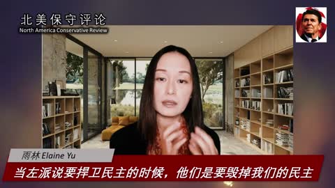 当左派说要捍卫民主的时候，他们是要毁掉我们的民主