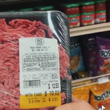 WOW THE PRICE OF FOOD