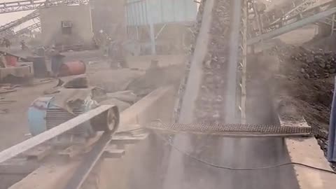 The rock crushing part 9