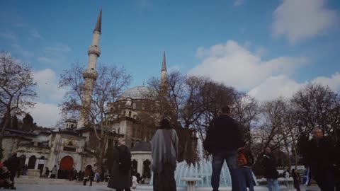 A archaeological mosque in Istanbul