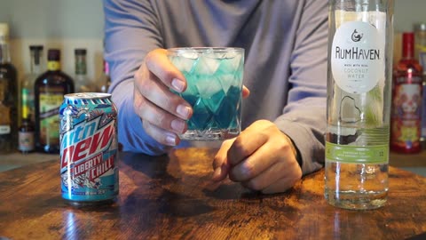 RumHaven Coconut Rum & Mtn Dew Liberty Chill