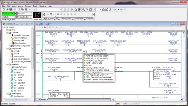 B30 - Learn PLC RSLogix500 - Final Machine Sequence - PLC Professor