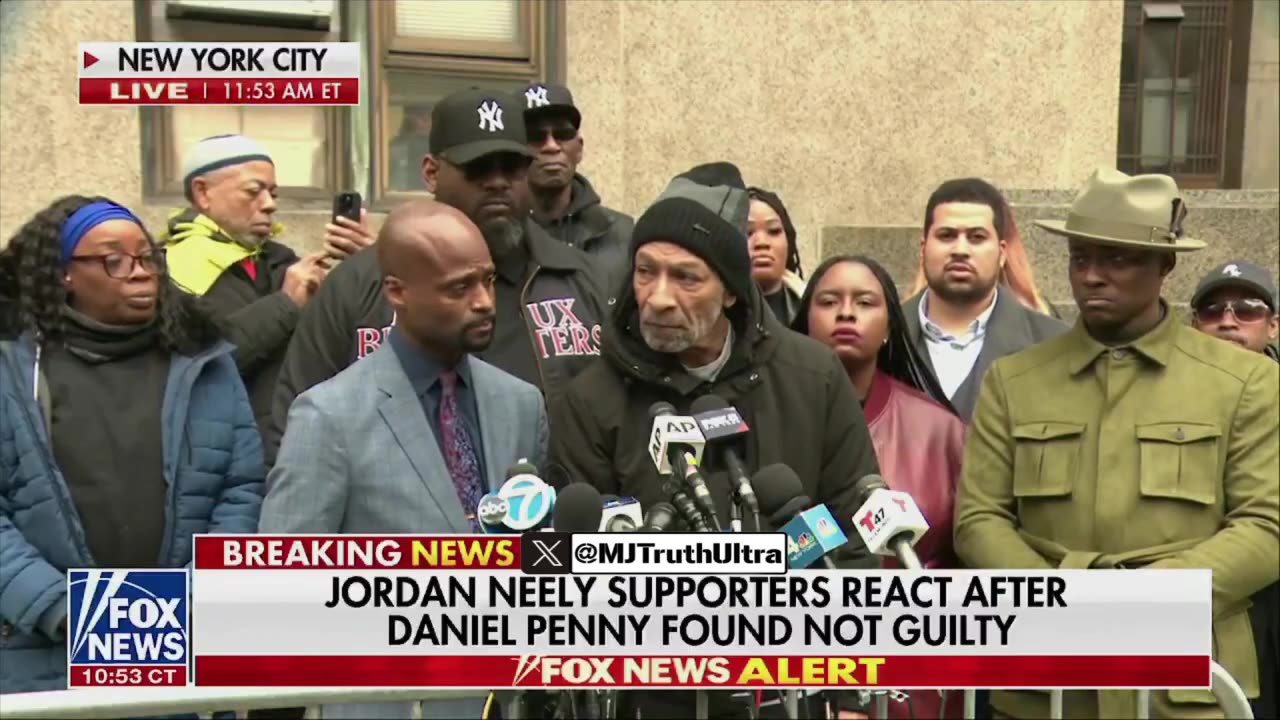 “The System Is Rigged” - Jordan Neely's Father Reacts To The "Not Guilty" Verdict