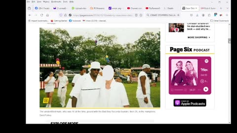 Sean ‘Diddy’ Combs pictured with alleged underage sexual assault victim at 1998 white party