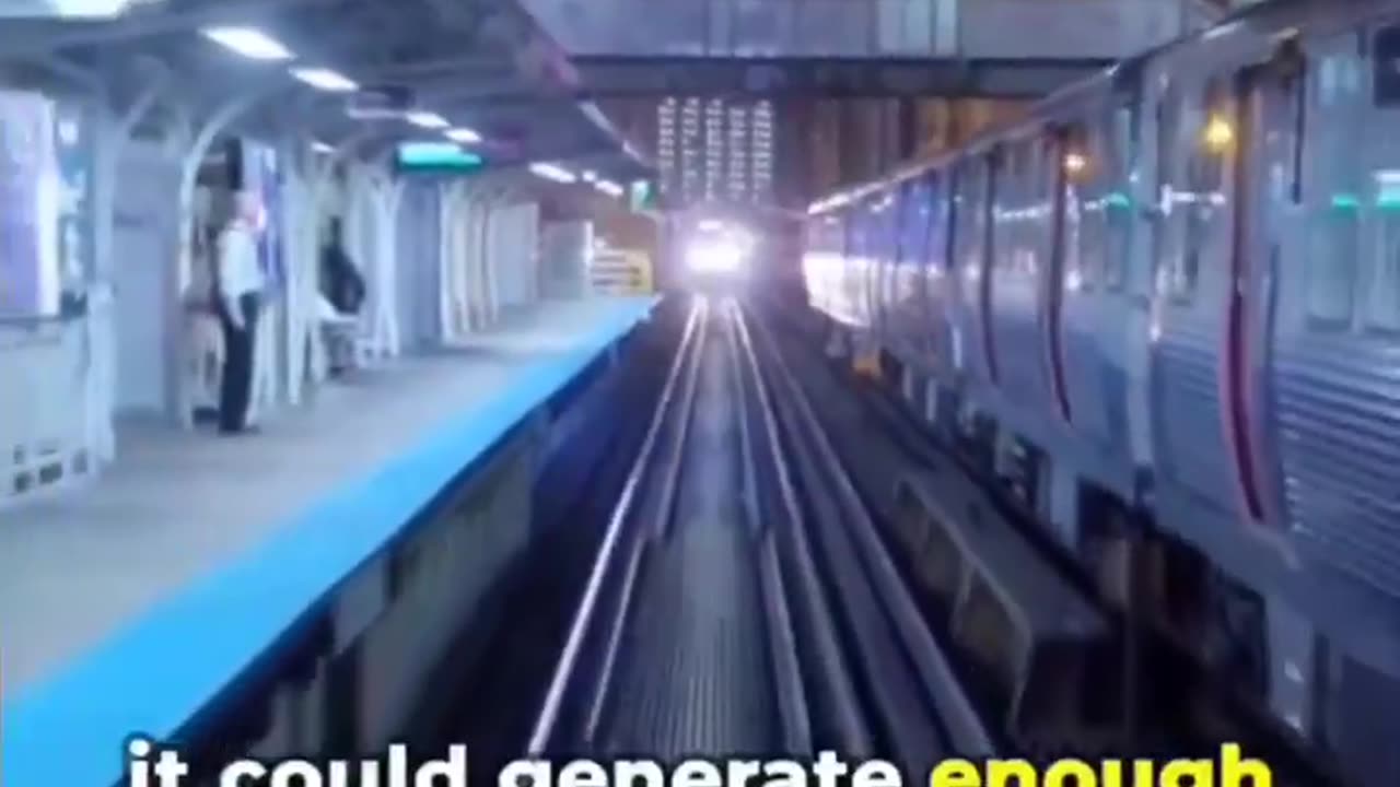 Paris metro station-Renewable energy source