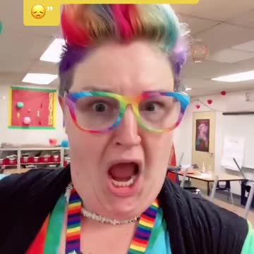 Rainbow teacher
