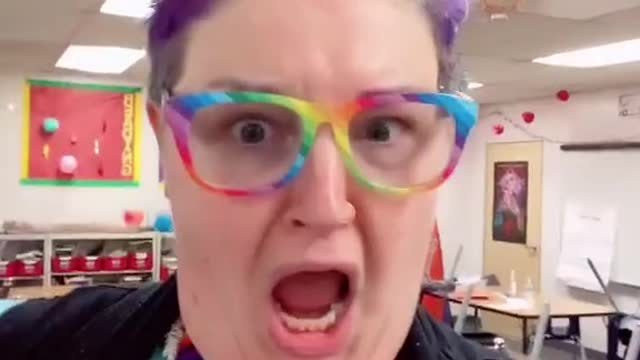 Rainbow teacher
