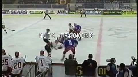 La Final du championnat du monde de hockey Junior de 1997 États Unis vs Canada