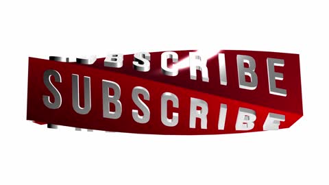 3D Subscriber Button