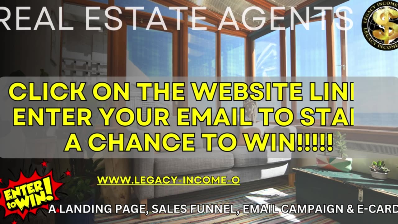 Real Estate agents Win the following!!!