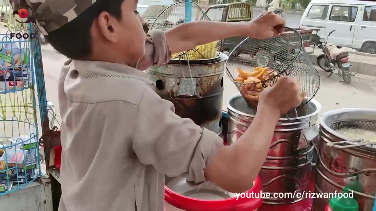 Hardworking Afghani Kid