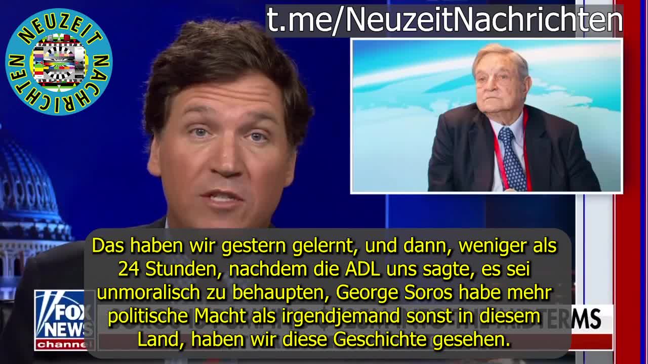 Tucker Carlson - Shut up and let Soros completely transform your society without your consent
