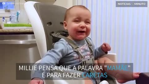 Bebê se recusa a dizer "mamãe"