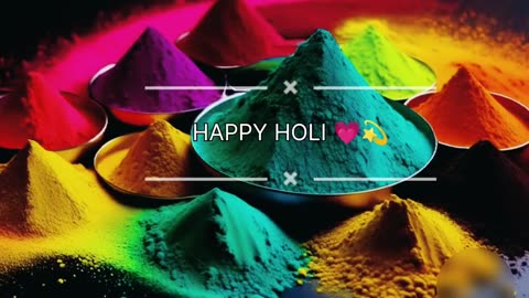 HAPPY HOLI🌈❤️