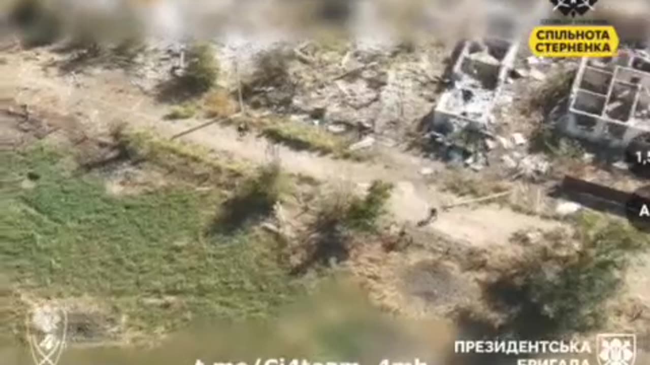 Russian Tank Crew is Picked Apart by Ukrainian Drones