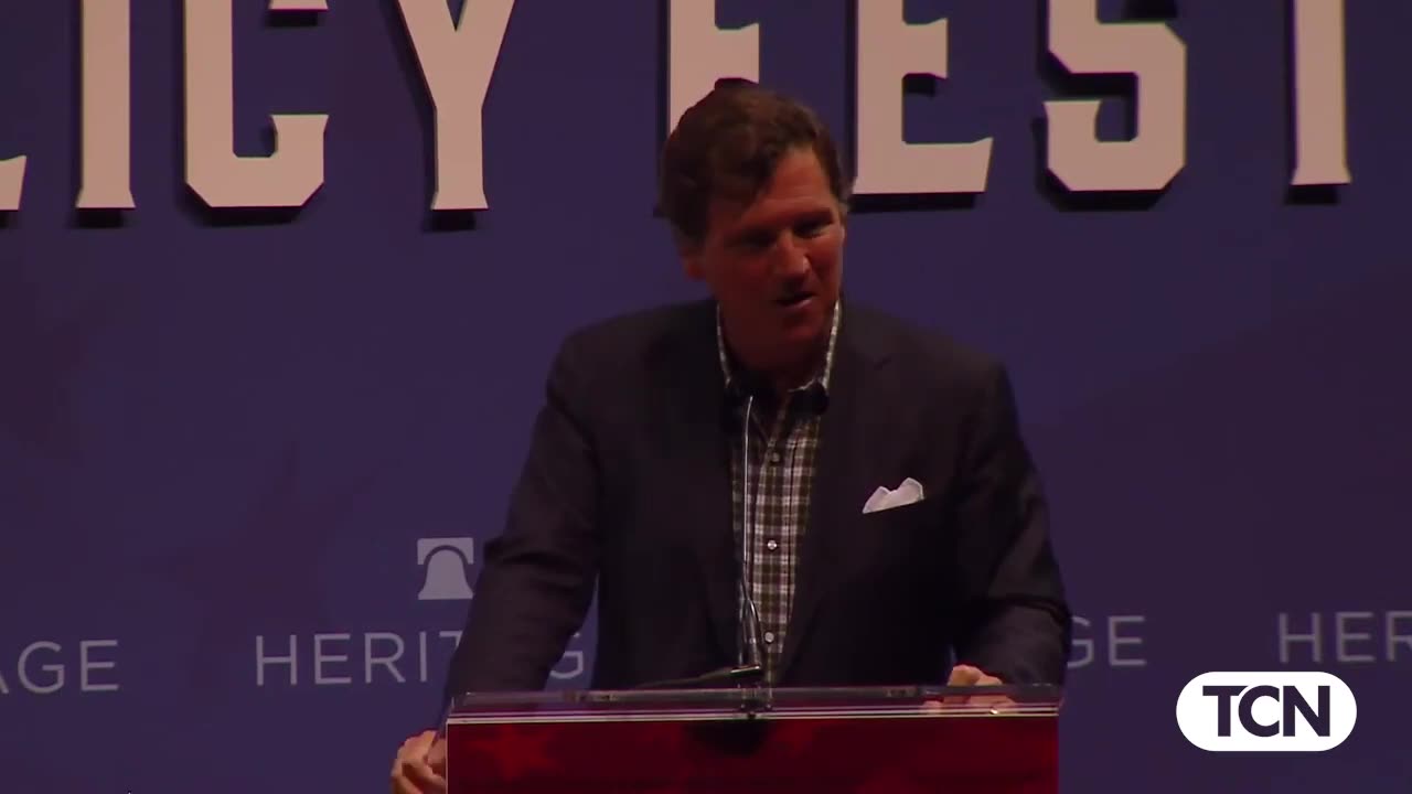 Tucker Carlson Heritage Foundation Policy Fest Speech in Milwaukee, WI