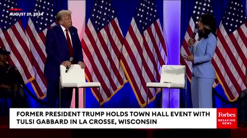 FULL TOWN HALL: Trump Answers Questions Posed By Voters Alongside Tulsi Gabbard