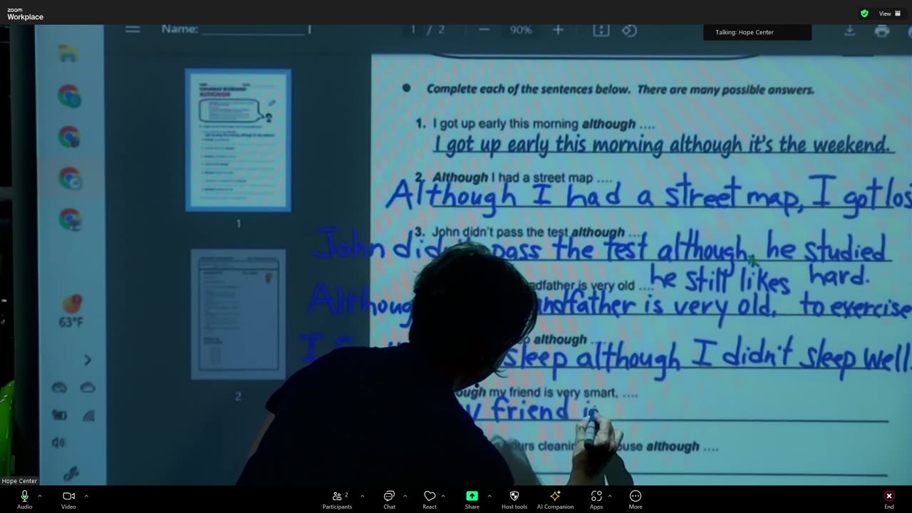 10/2/24 Zero Conditional - Although Condicional cero - Aunque