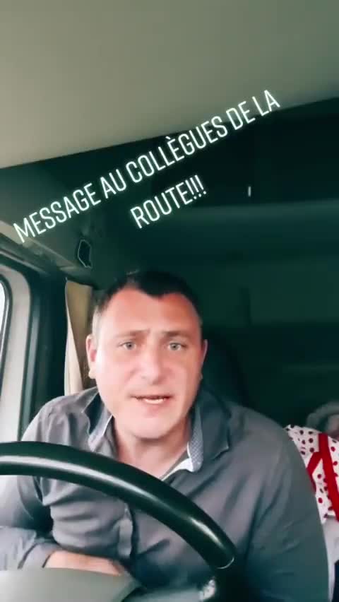 [French Audio] Message from a truck driver to his colleagues on the health pass