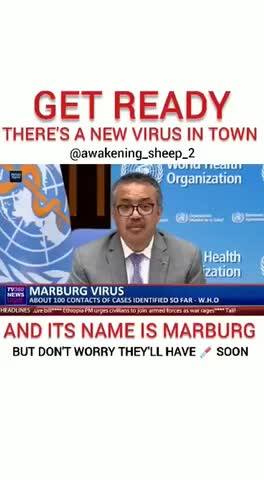 Marburg Virus being announced by WHO