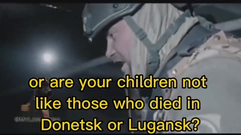 WE ARE THE SAME! Dramatic speech to Ukranian POWs