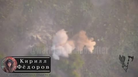 Lancet strike on Ukrainian tank in Mala Tokmachka