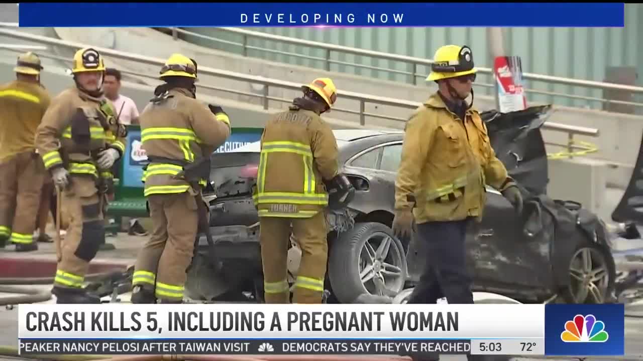 Windsor Hills Crash Kills 6, Including a Pregnant Woman and Her Baby | NBCLA